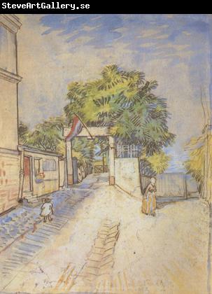 Vincent Van Gogh The Entrance of a Belvedere (nn04)